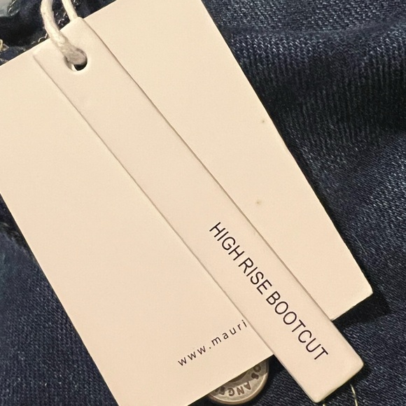 NWT Maurices Kancan High Rise Bootcut and Button Fly Dark Wash Denim Size 28X32 - Picture 9 of 10